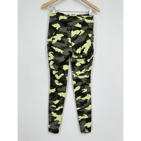 Lululemon Swift Speed High-Rise Tight 28" Heritage 365 Camo Crispin Green Multi - Picture 11 of 15